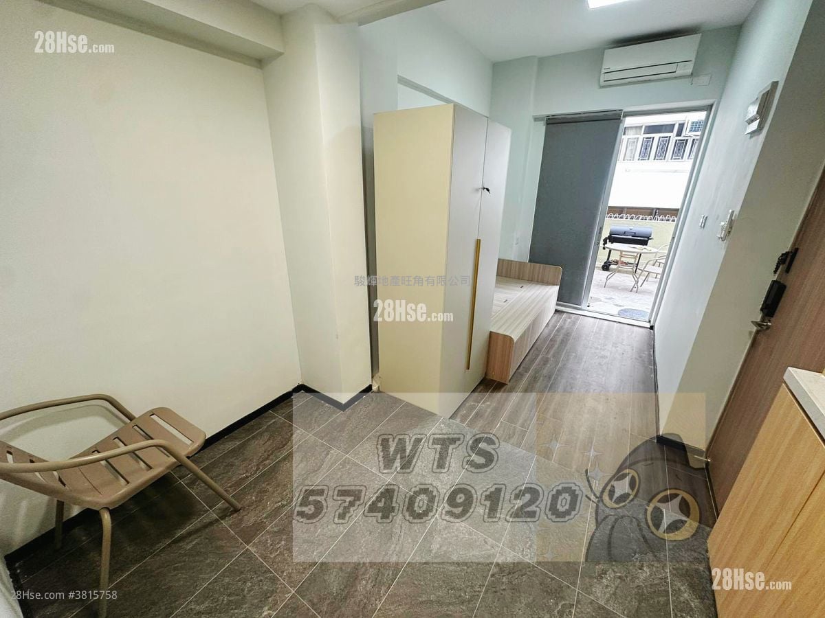 曾榕大厦 租盘 开放式间隔 , 1 浴室 200 平方尺