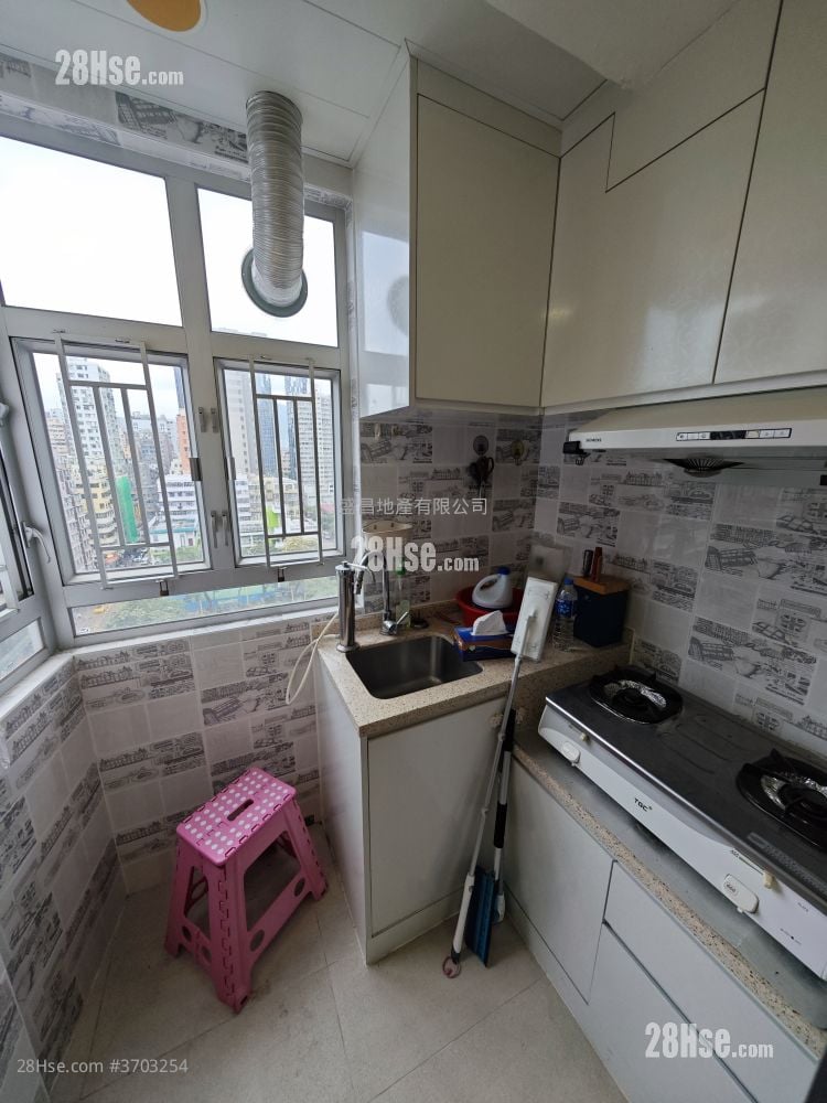 鸿祥大厦 租盘 2 房 , 1 浴室 362 平方尺