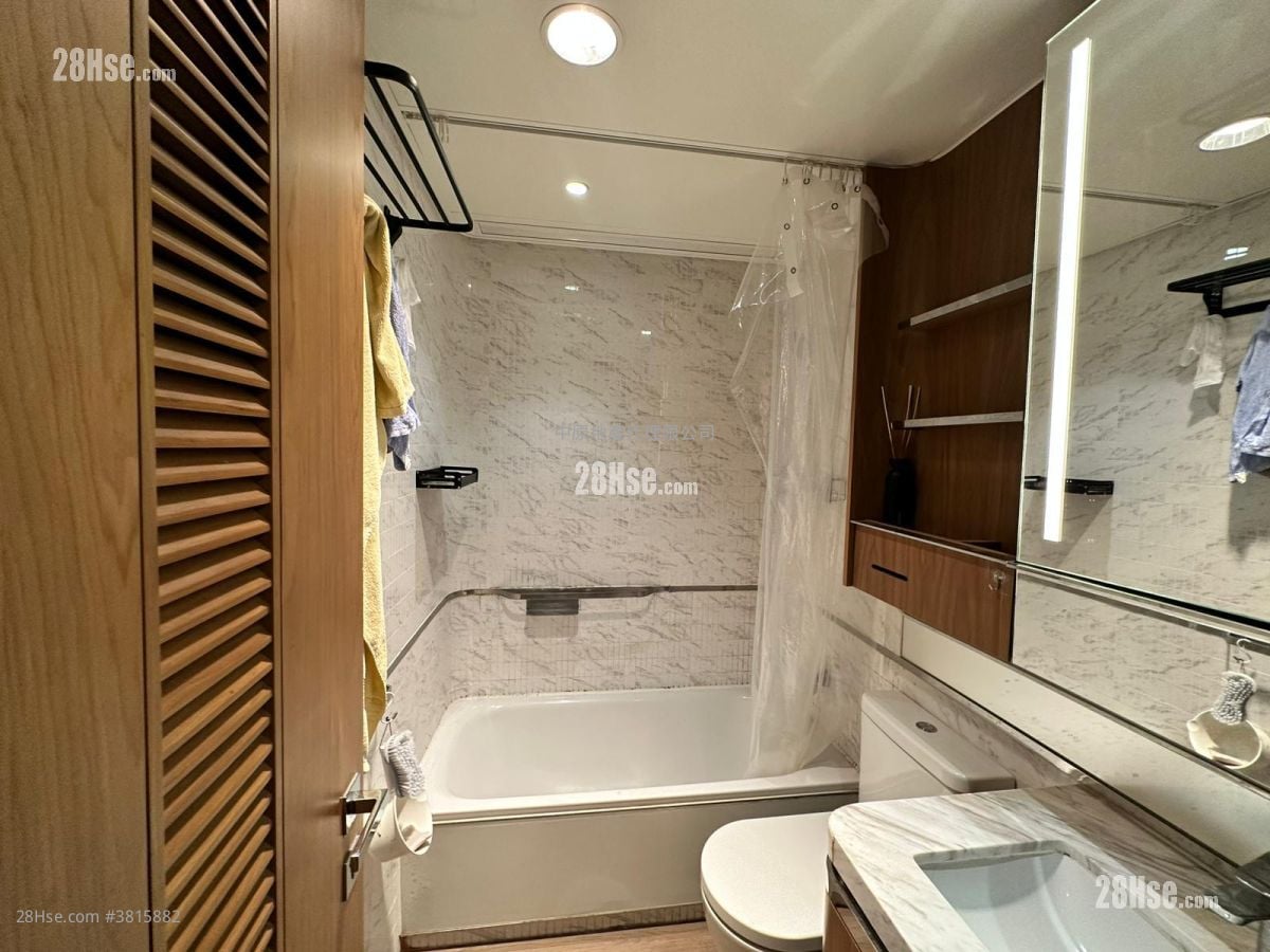 柏傲湾 租盘 2 房 , 1 浴室 551 平方尺