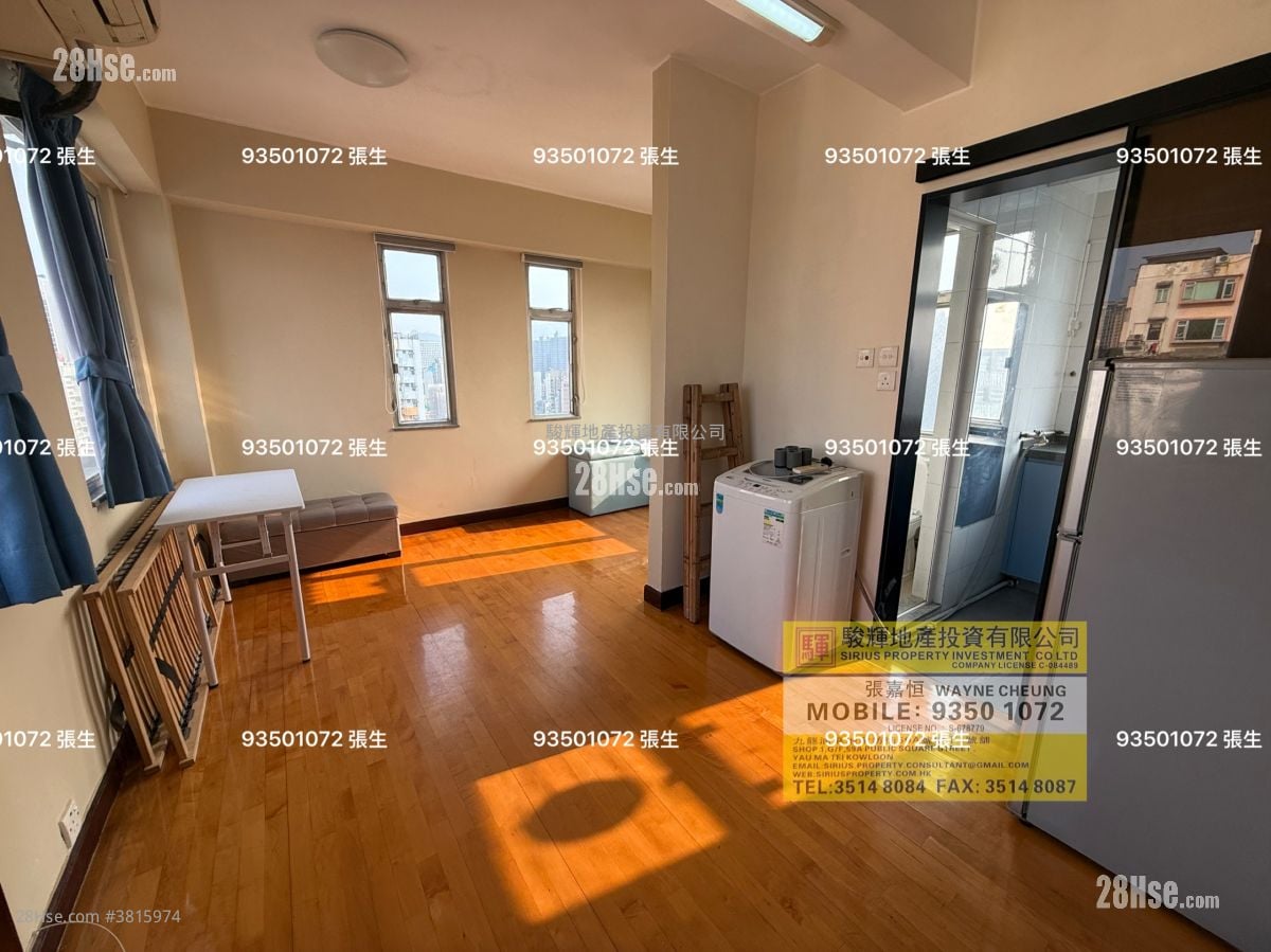 兆丰大厦 租盘 开放式间隔 , 1 浴室 237 平方尺