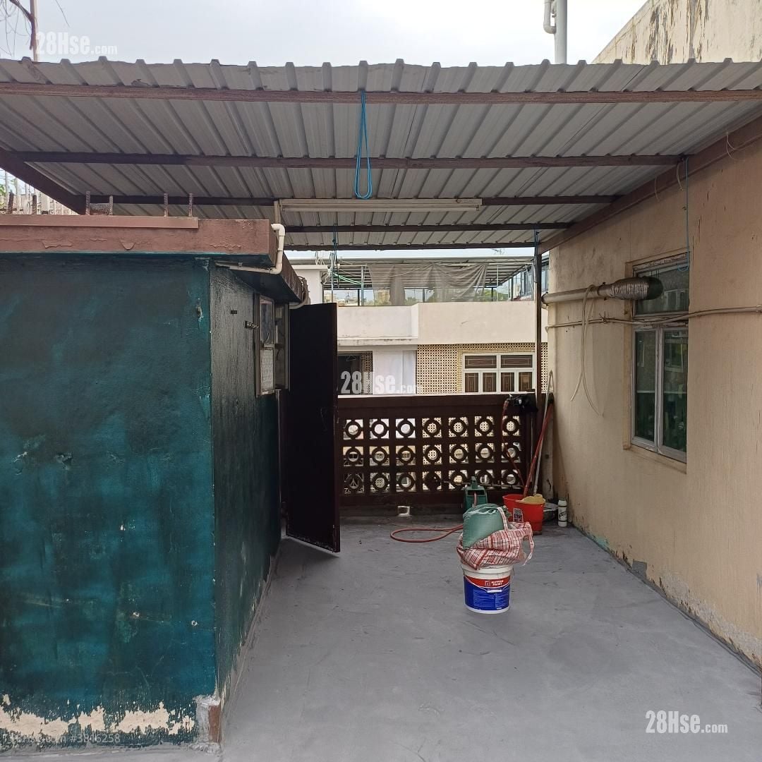 天台: 屏山灰沙围 租盘 1 房 , 1 浴室 600 平方尺