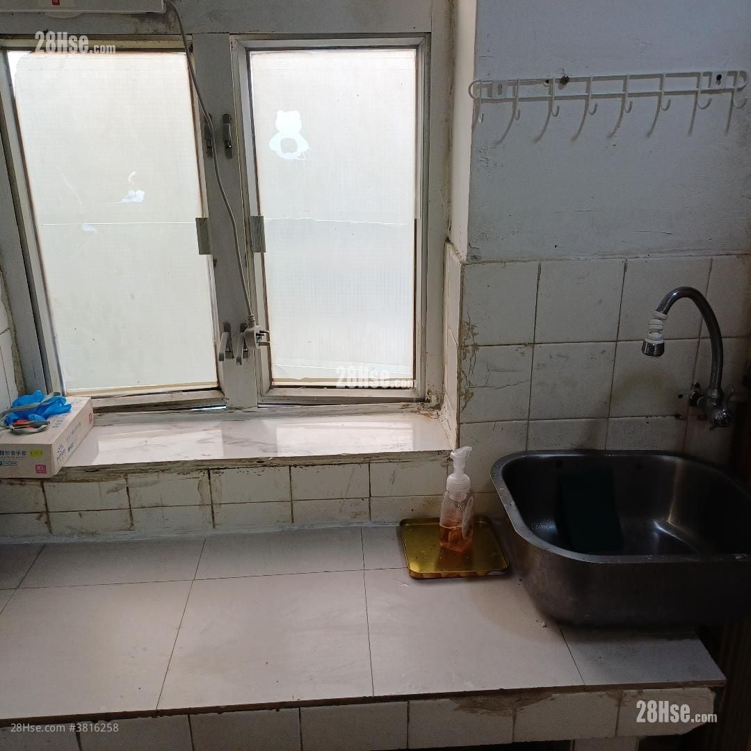 厨房: 屏山灰沙围 租盘 1 房 , 1 浴室 600 平方尺