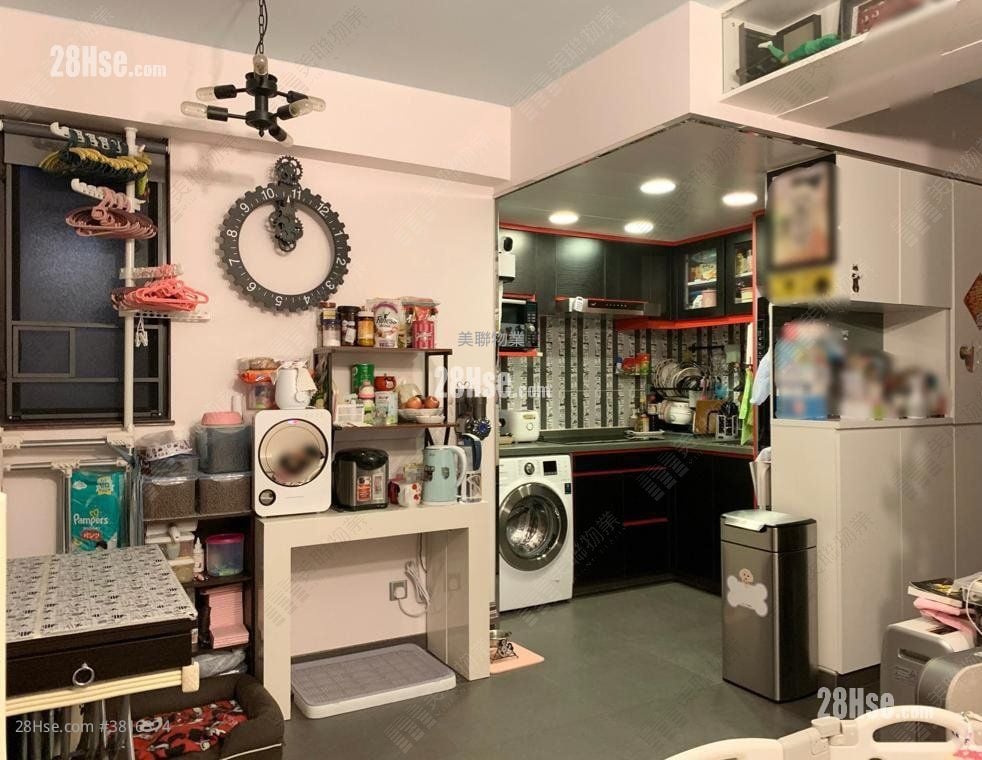 聚康山莊 售盤 3 房 , 1 浴室 529 平方呎