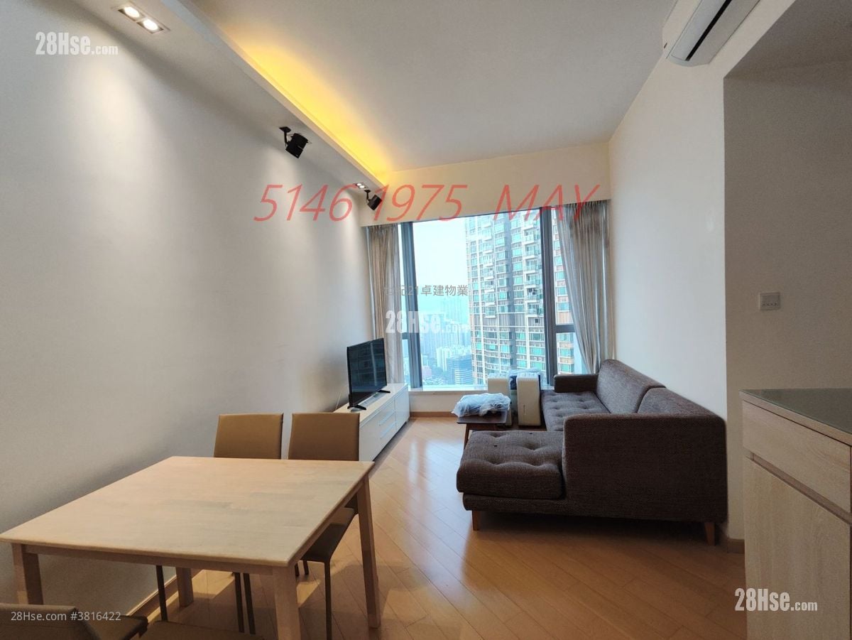 天璽 租盤 2 房 , 2 浴室 640 平方呎