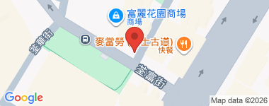 富麗花園 昌富閣 低層 (4-13/24樓) 物業地址