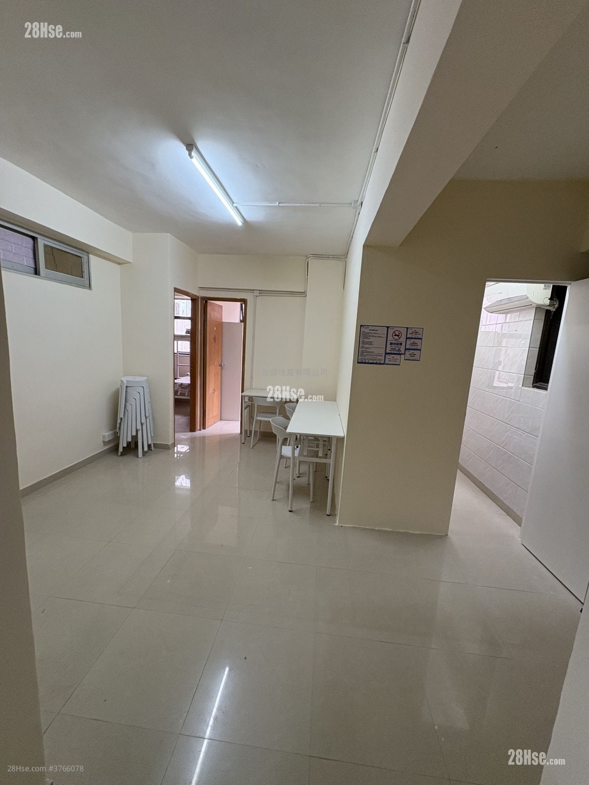 福安樓 租盤 3 房 , 1 浴室 530 平方呎