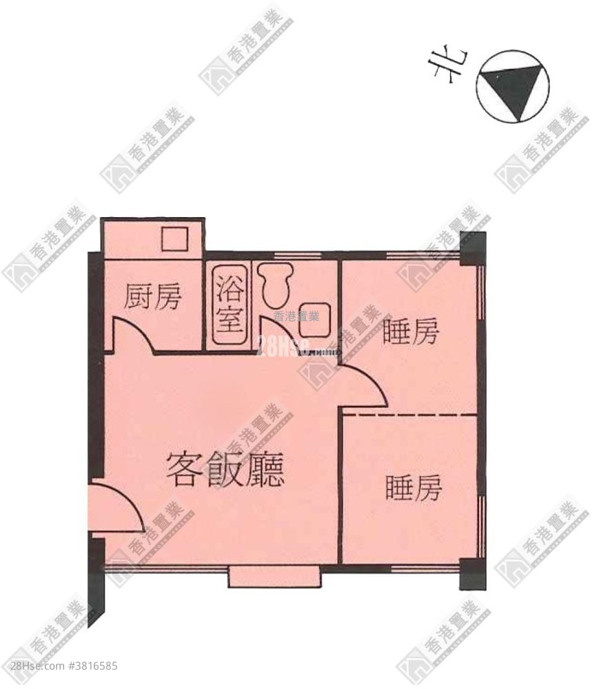 旺角广场 售盘 2 房 333 平方尺
