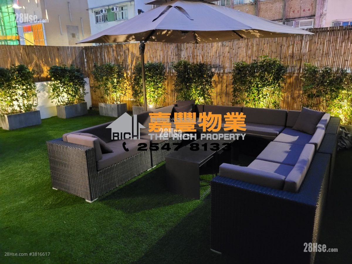 华利楼 租盘 开放式间隔 , 1 浴室 265 平方尺