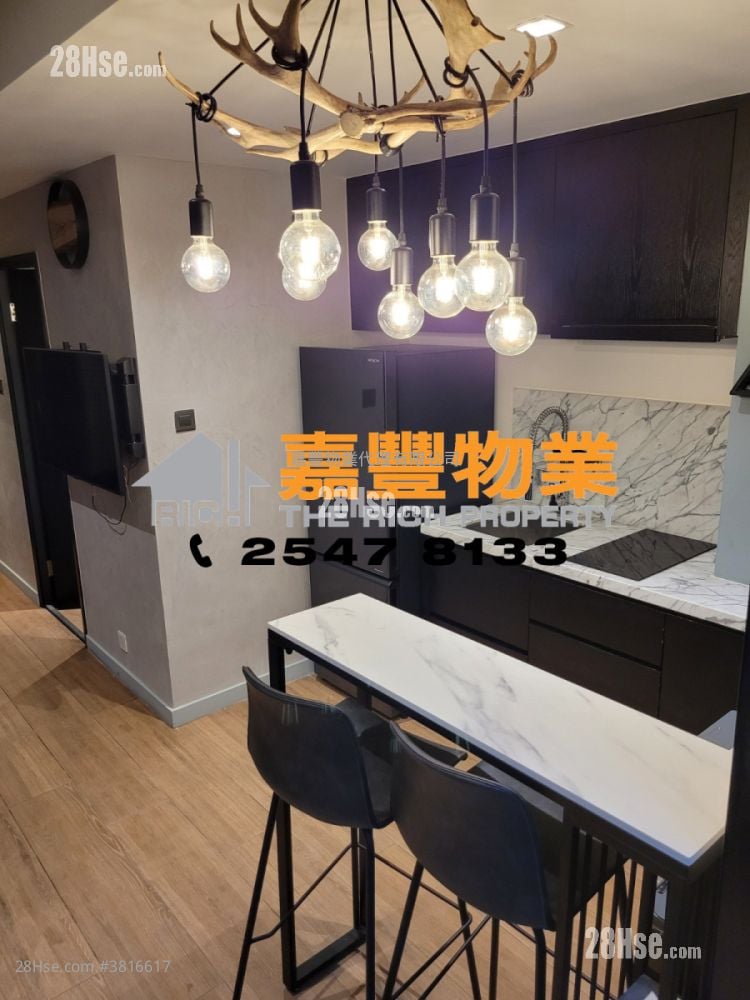 华利楼 租盘 开放式间隔 , 1 浴室 265 平方尺