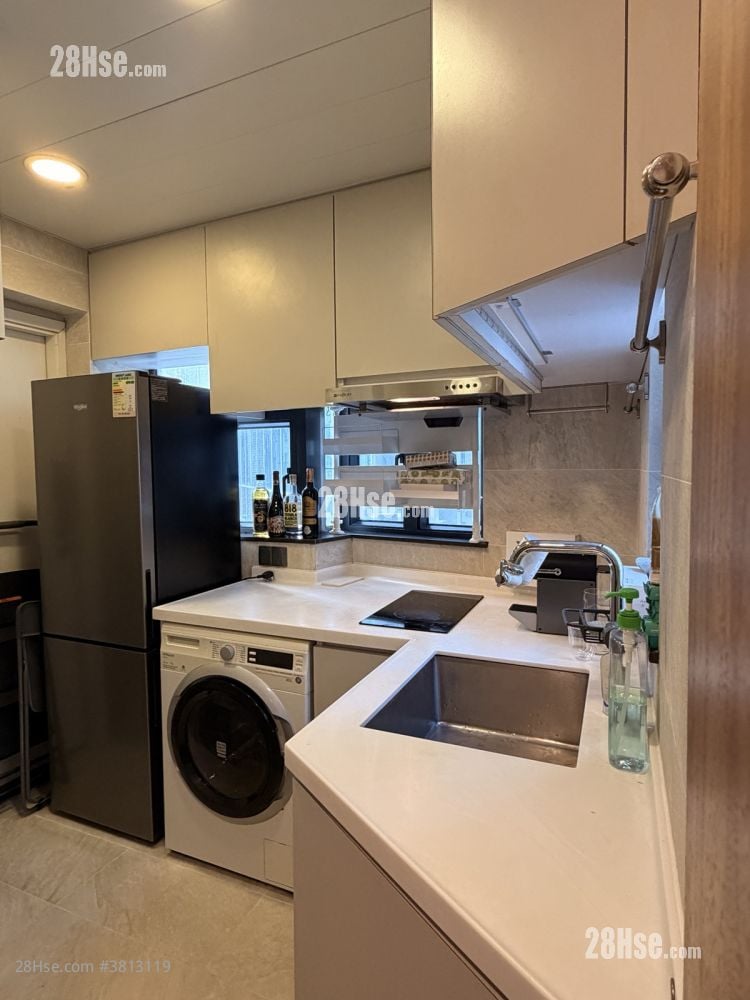 厨房: 肇明大厦 租盘 1 房 , 1 浴室 421 平方尺