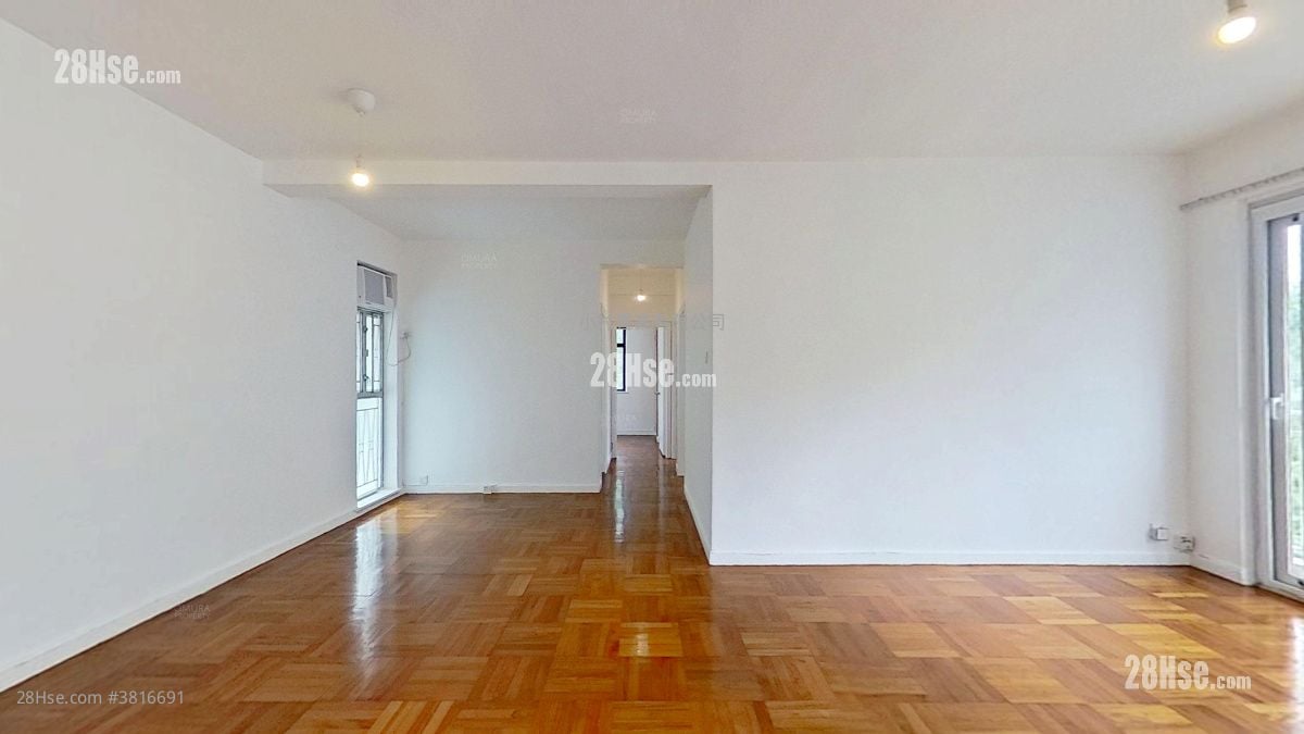 厅: 恒琪园 租盘 3 房 , 2 浴室 977 平方尺