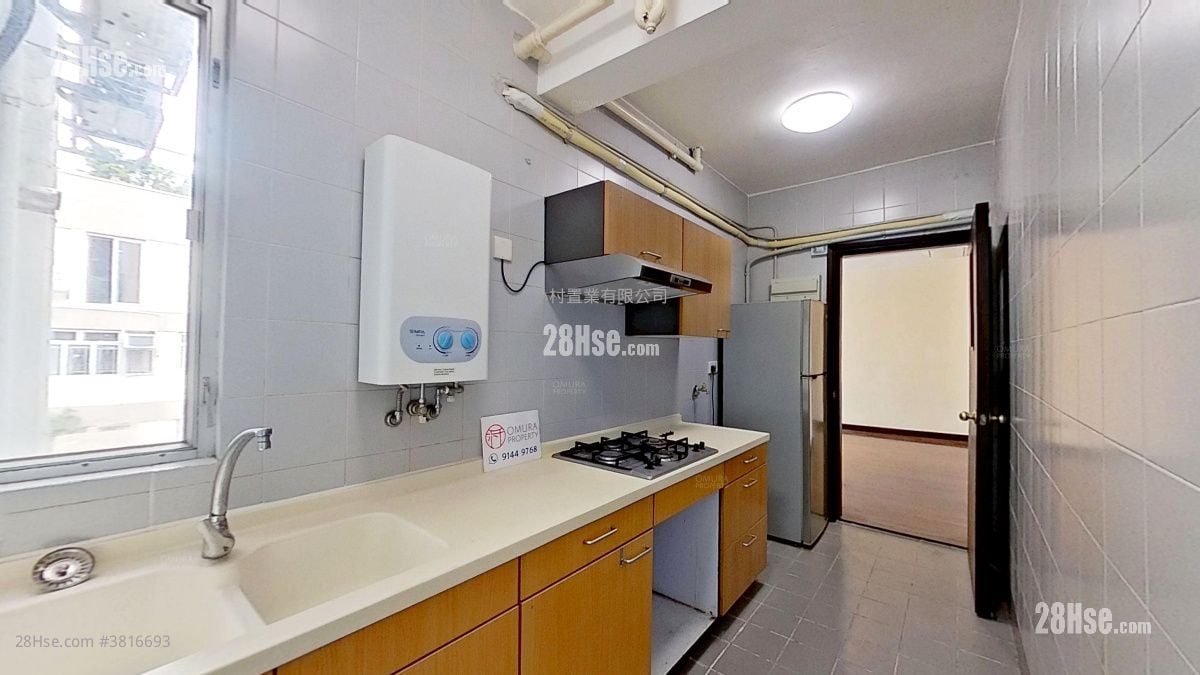 厨房: 帝銮阁 租盘 2 房 , 1 浴室 778 平方尺