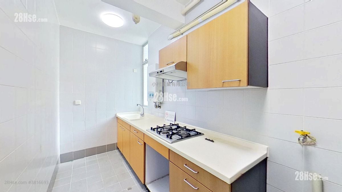 厨房: 帝銮阁 租盘 2 房 , 1 浴室 778 平方尺
