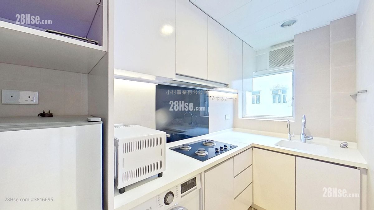 厨房: 文丽楼  租盘 1 房 , 1 浴室 469 平方尺