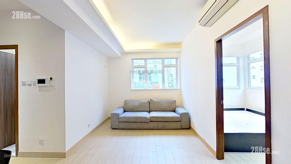 厅: 文丽楼  租盘 1 房 , 1 浴室 469 平方尺