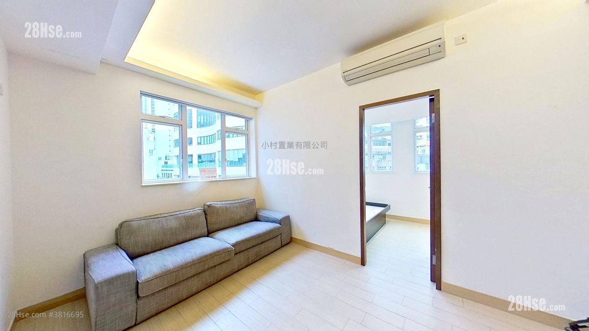 厅: 文丽楼  租盘 1 房 , 1 浴室 469 平方尺