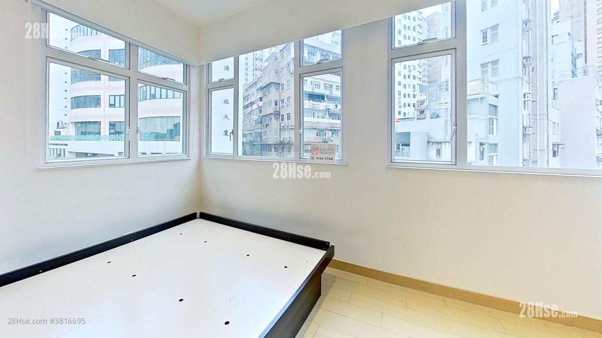 主人房: 文丽楼  租盘 1 房 , 1 浴室 469 平方尺