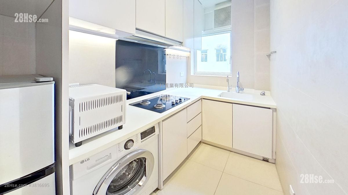 厨房: 文丽楼  租盘 1 房 , 1 浴室 469 平方尺