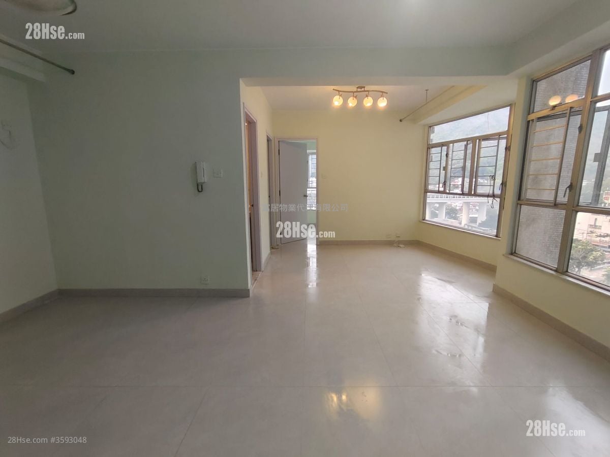 麗都花園 租盤 2 房 , 1 浴室 555 平方呎