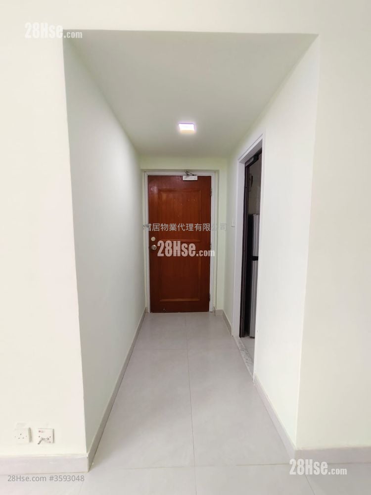 麗都花園 租盤 2 房 , 1 浴室 555 平方呎