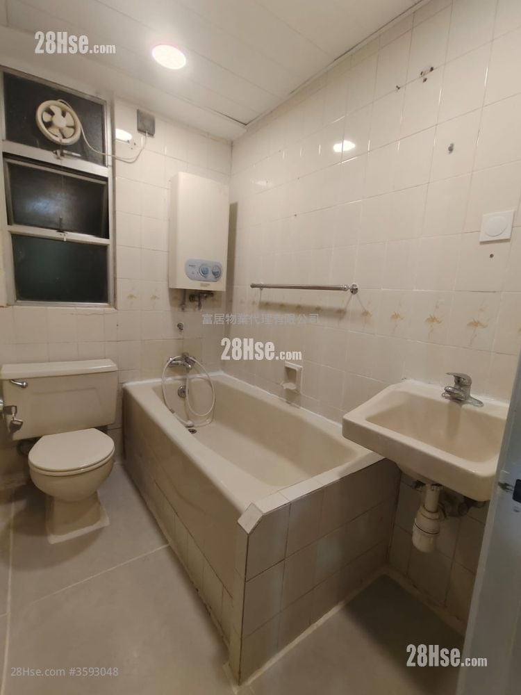 麗都花園 租盤 2 房 , 1 浴室 555 平方呎