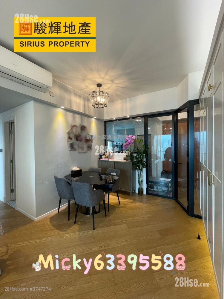 君頤峰 租盤 3 房 , 2 浴室 829 平方呎