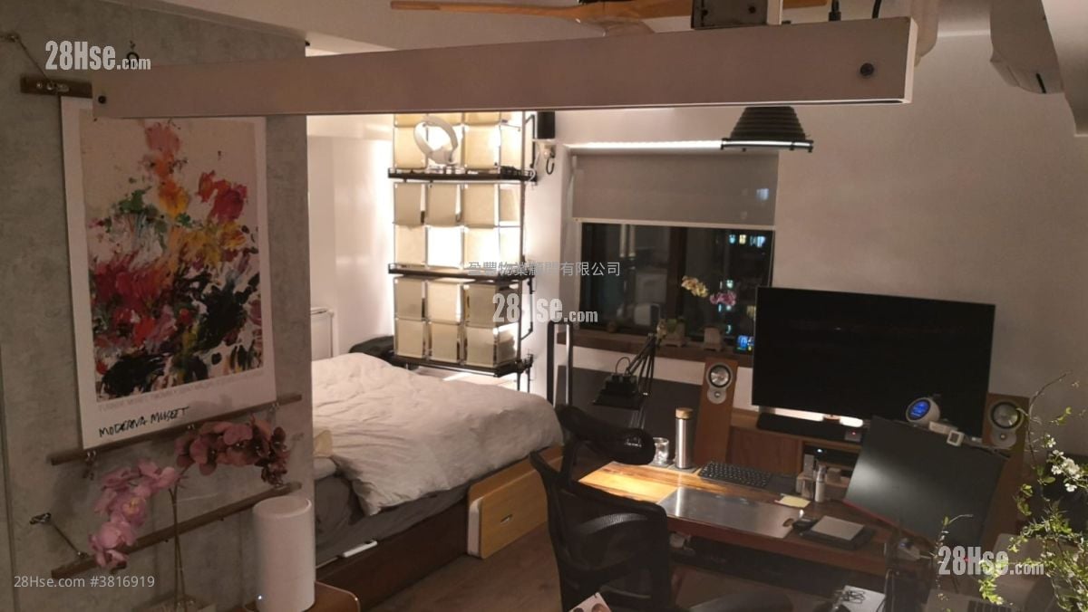 兆威閣 租盤 2 房 , 1 浴室 386 平方呎