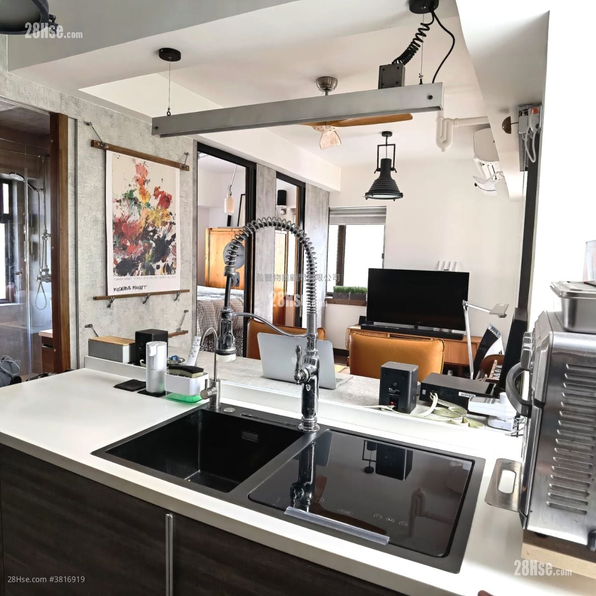 兆威閣 租盤 2 房 , 1 浴室 386 平方呎