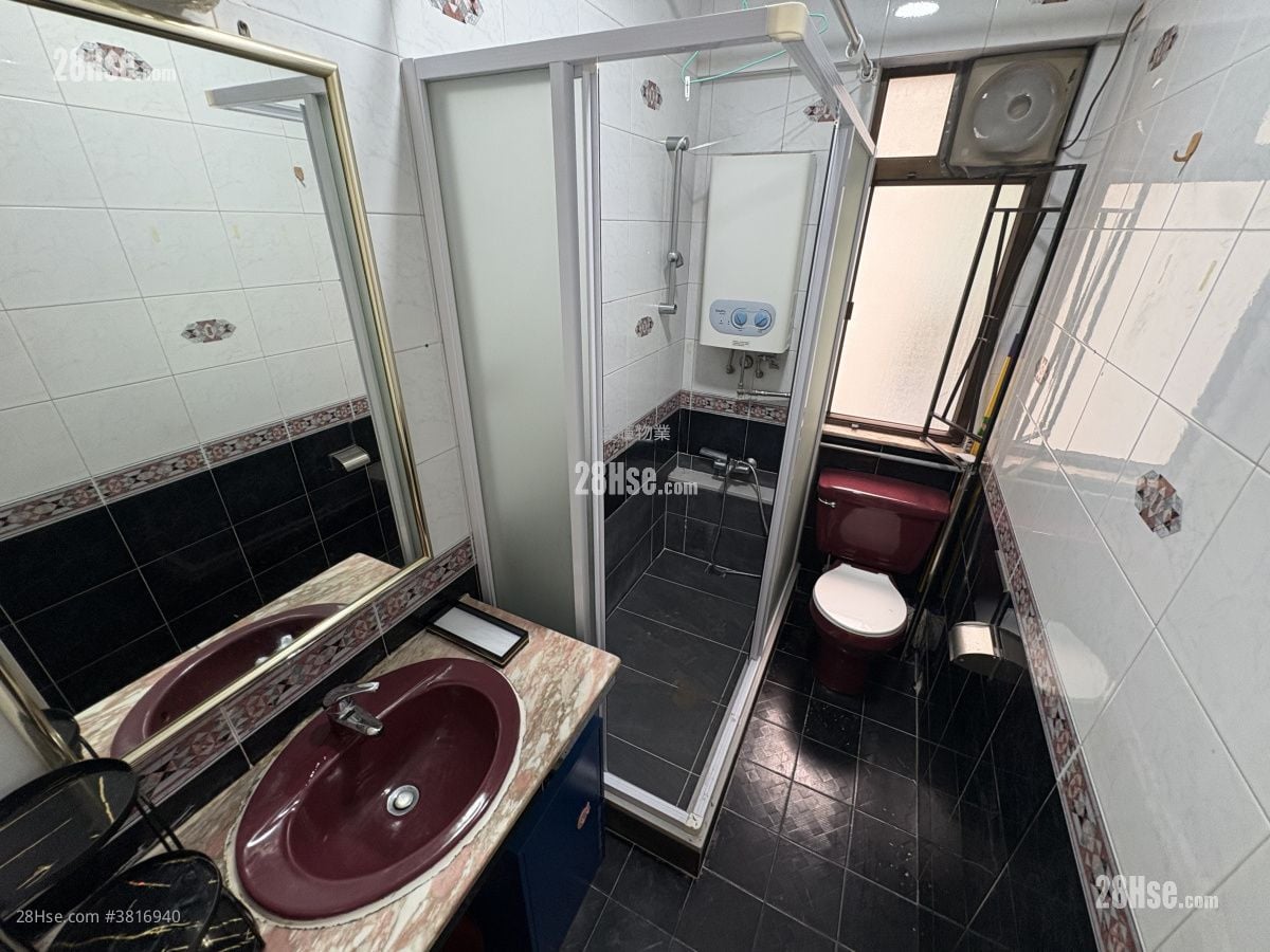 侨发大厦 租盘 3 房 , 1 浴室 520 平方尺