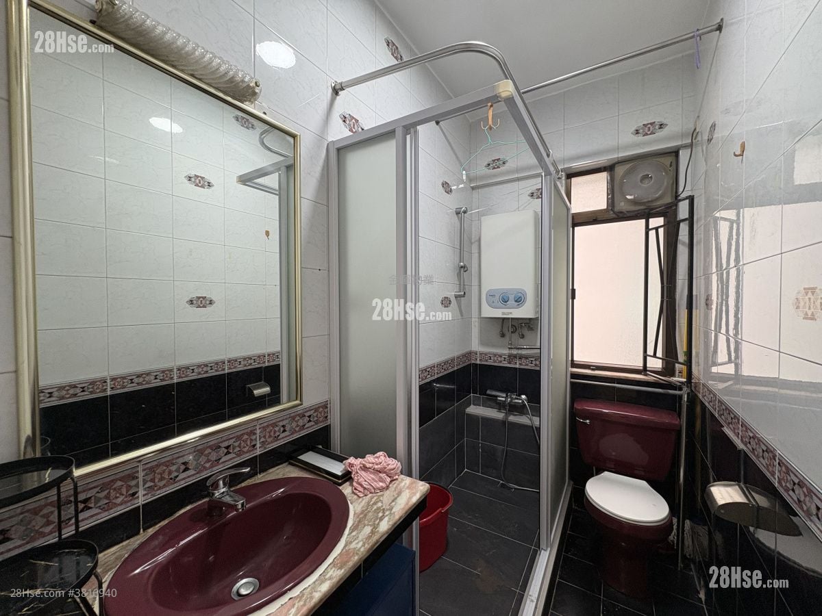 侨发大厦 租盘 3 房 , 1 浴室 520 平方尺