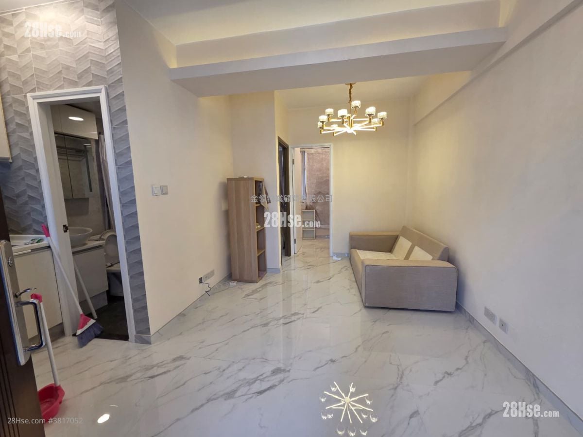 明月大厦 租盘 2 房 , 1 浴室 315 平方尺