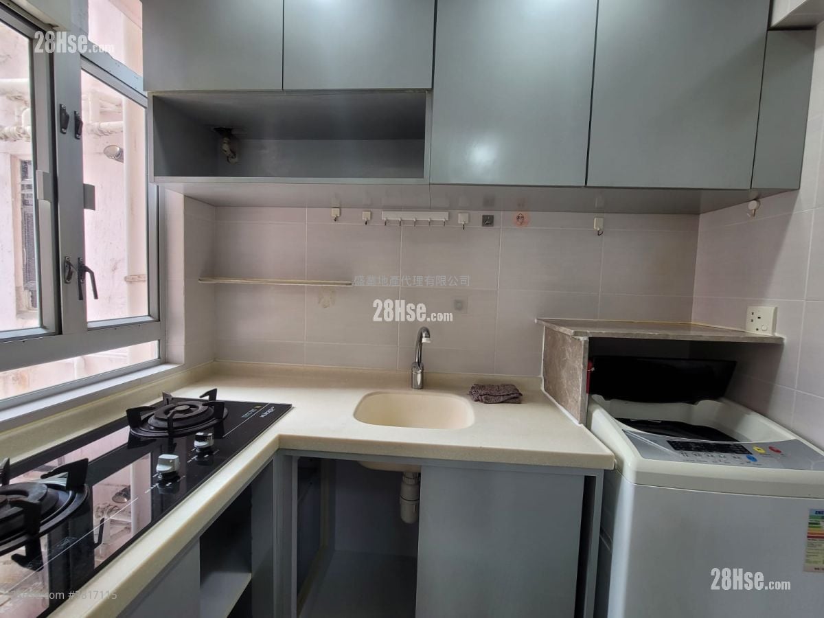 荃灣中心 租盤 2 房 , 1 浴室 374 平方呎