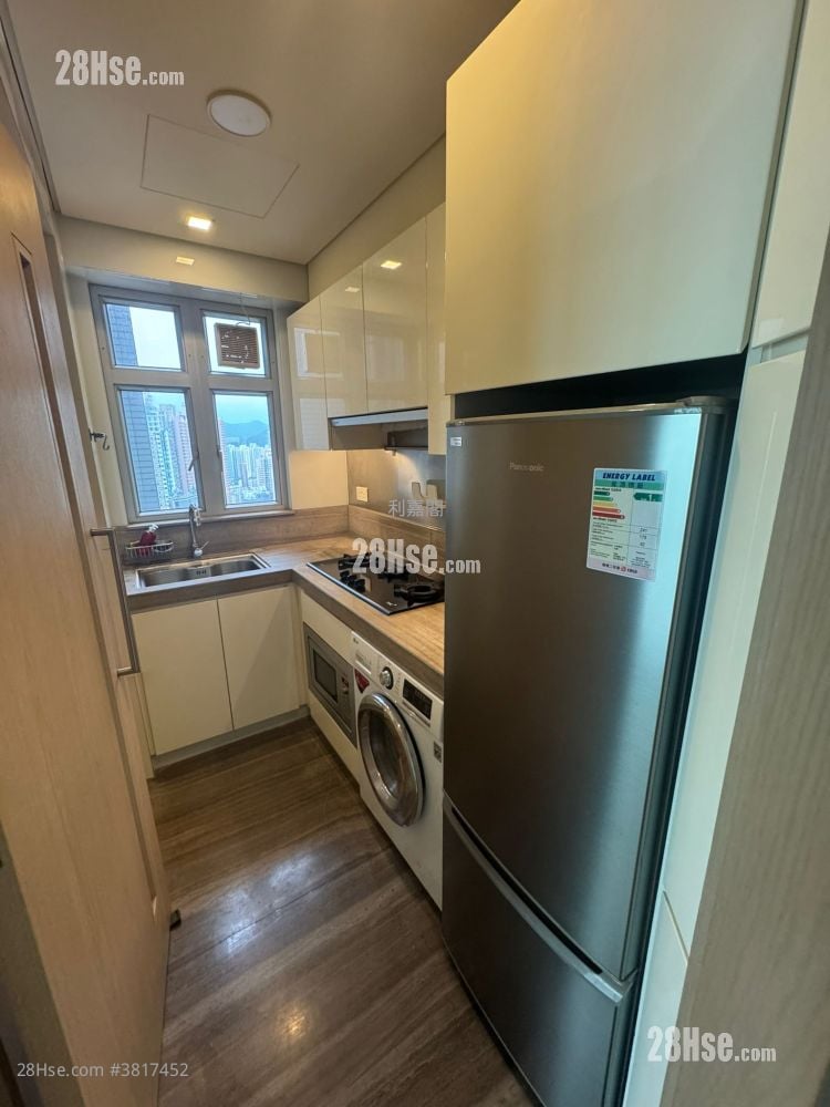 海桃灣 租盤 2 房 , 1 浴室 574 平方呎