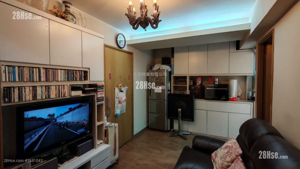 必發樓 售盤 2 房 , 1 浴室 304 平方呎