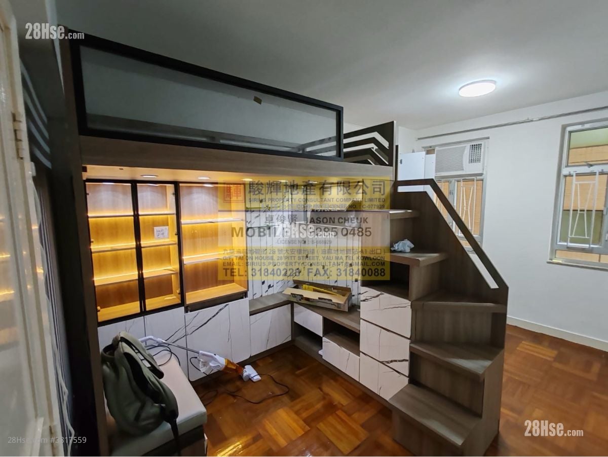 天文阁 租盘 开放式间隔 , 1 浴室 284 平方尺