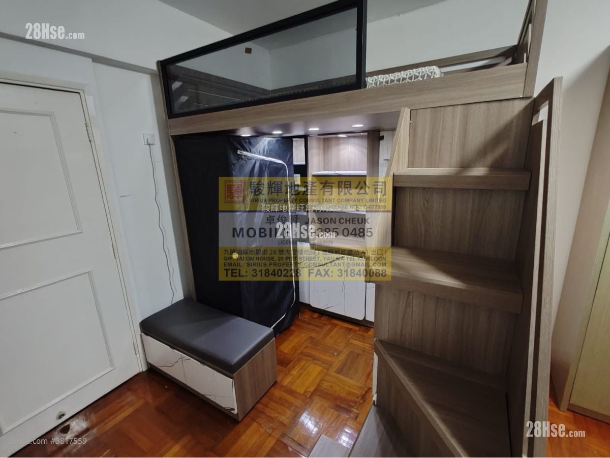 天文阁 租盘 开放式间隔 , 1 浴室 284 平方尺