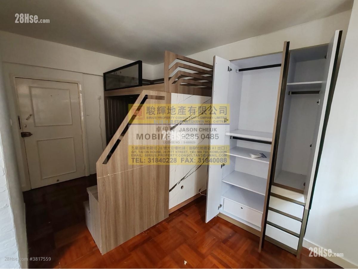 天文阁 租盘 开放式间隔 , 1 浴室 284 平方尺