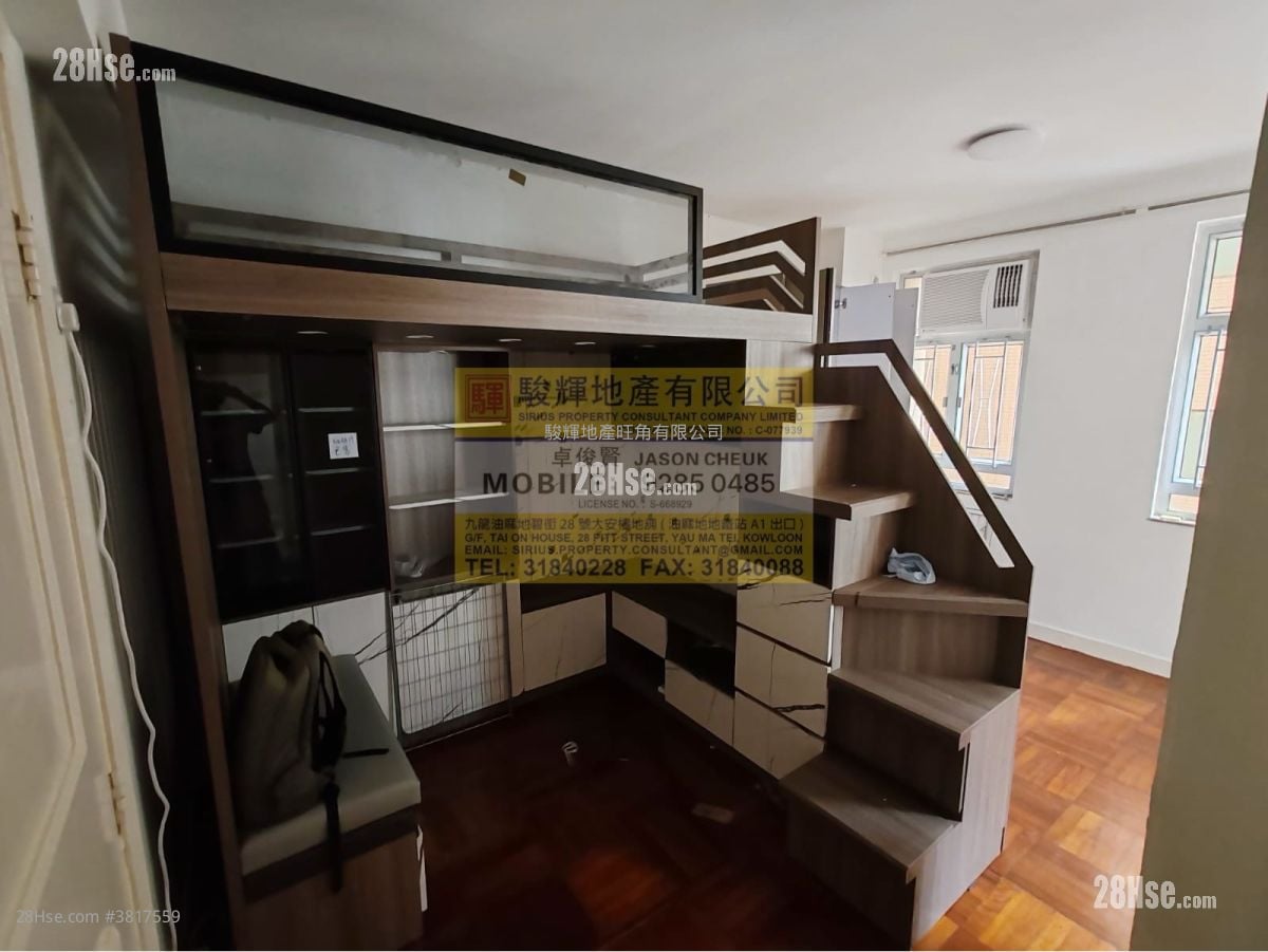 天文阁 租盘 开放式间隔 , 1 浴室 284 平方尺