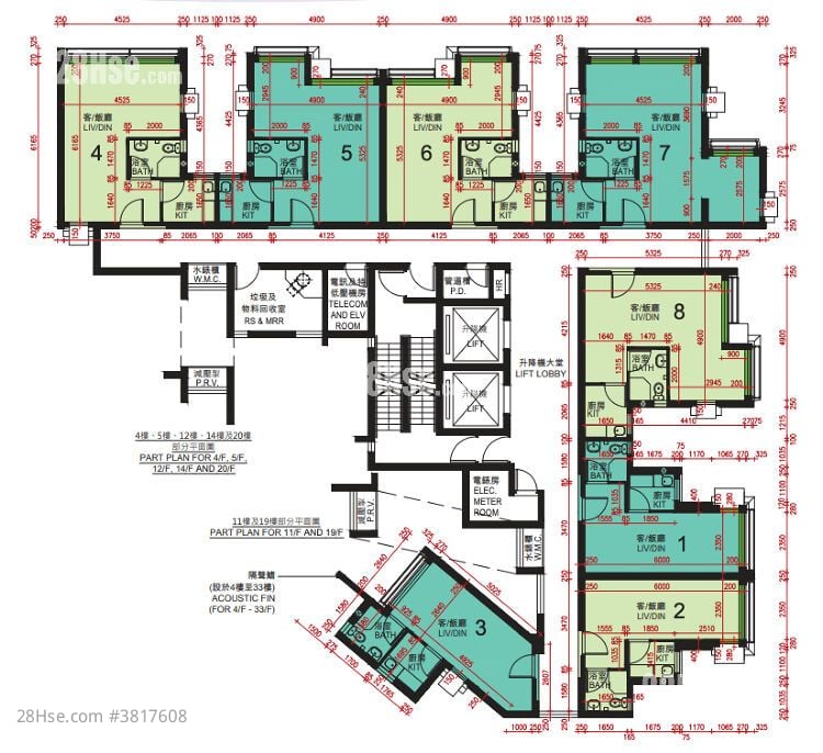 骥华苑 租盘 1 房 , 1 浴室 379 平方尺