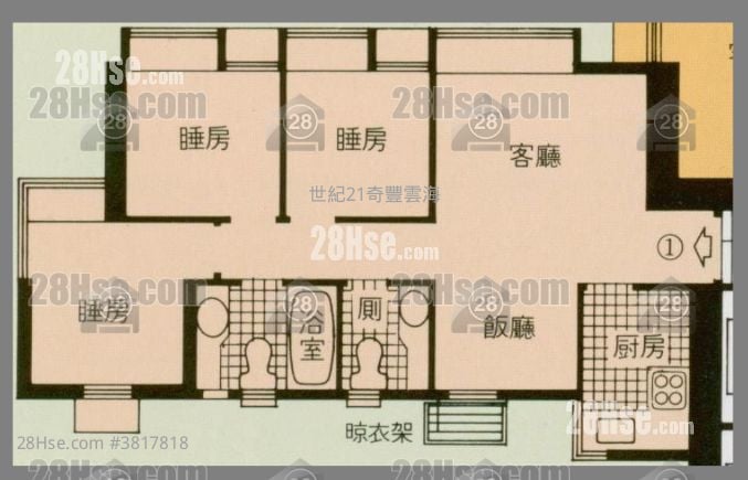 Sunshine City Rental 3 Bedrooms , 1 Bathroom 519 ft²