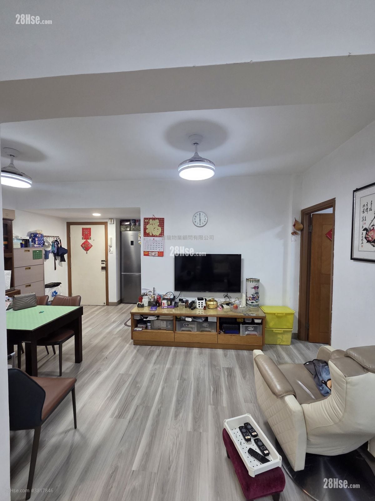 向南樓 租盤 3 房 , 1 浴室 698 平方呎