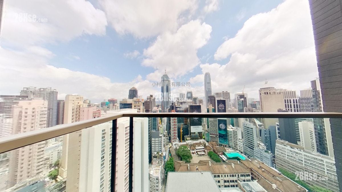 露台: The Unit Soho 租盤 1 房 , 1 浴室 323 平方呎