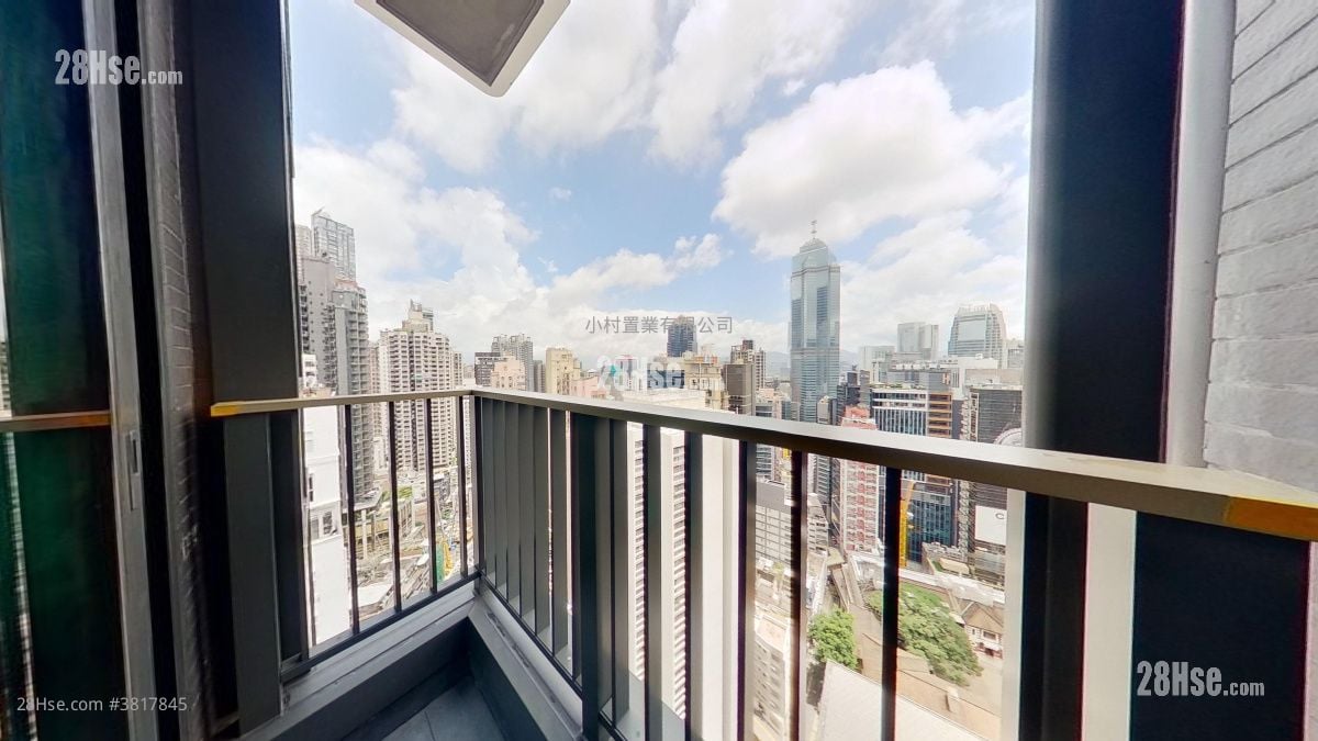 露台: The Unit Soho 租盤 1 房 , 1 浴室 323 平方呎