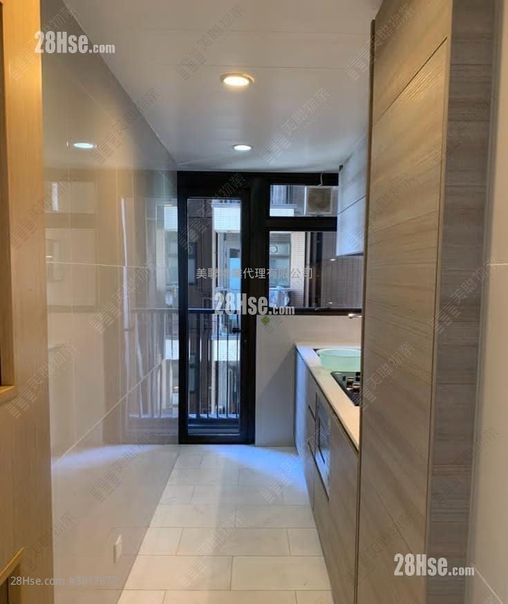 昇薈 租盤 2 房 , 1 浴室 669 平方呎