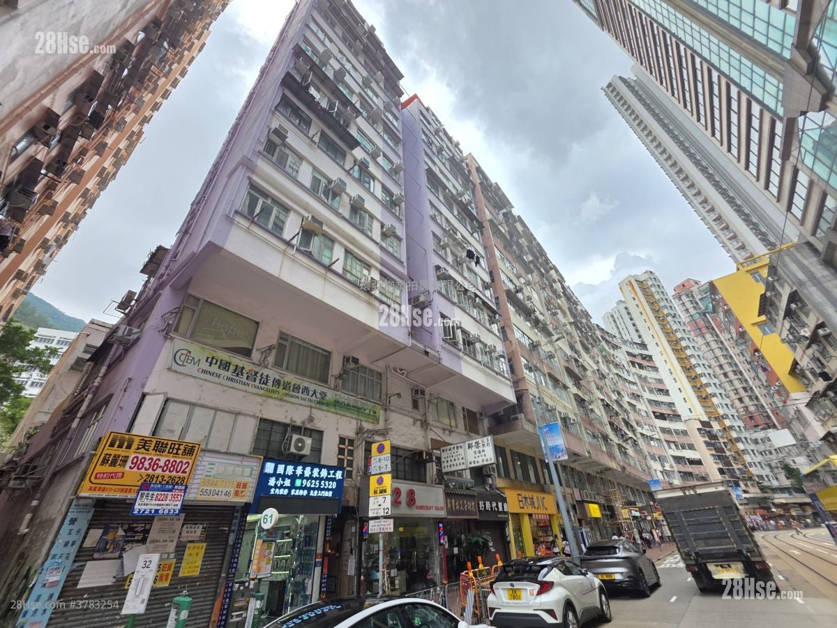 富景大厦 售盘 1 房 , 1 浴室 200 平方尺