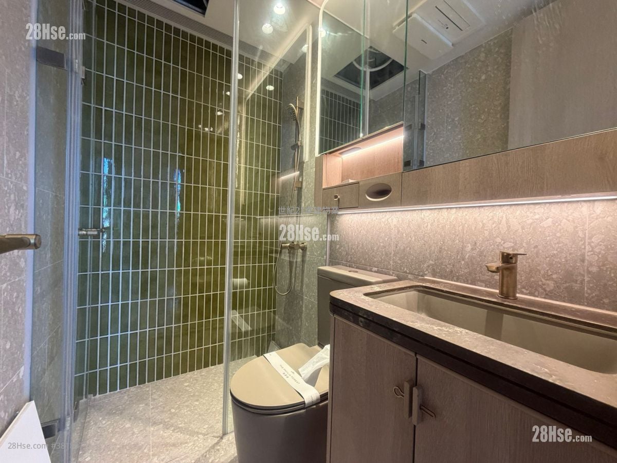 柏蔚森 租盤 2 房 , 1 浴室 394 平方呎