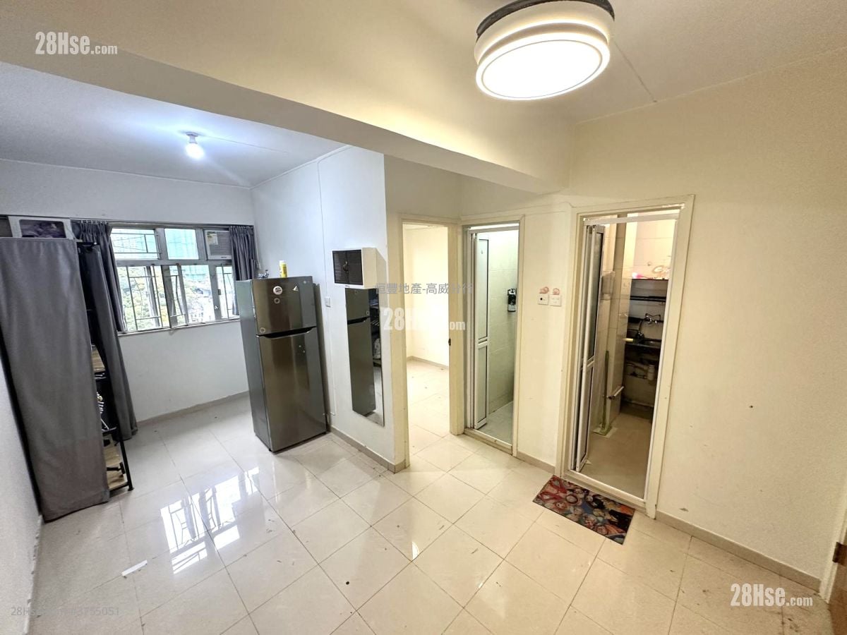 仁樂大廈 租盤 1 房 , 1 浴室 290 平方呎