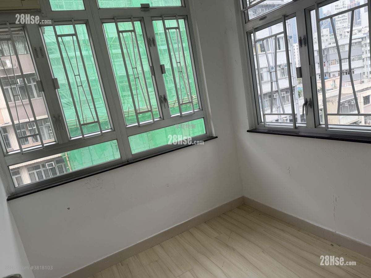 恆順大樓 租盤 2 房 , 1 浴室 400 平方呎