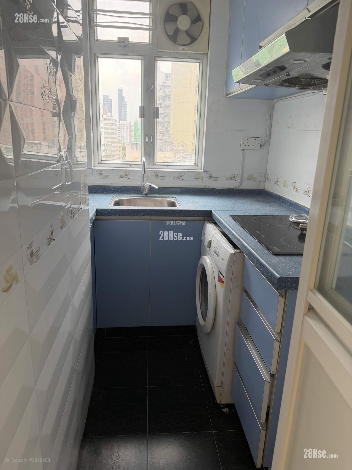 恆順大樓 租盤 2 房 , 1 浴室 400 平方呎