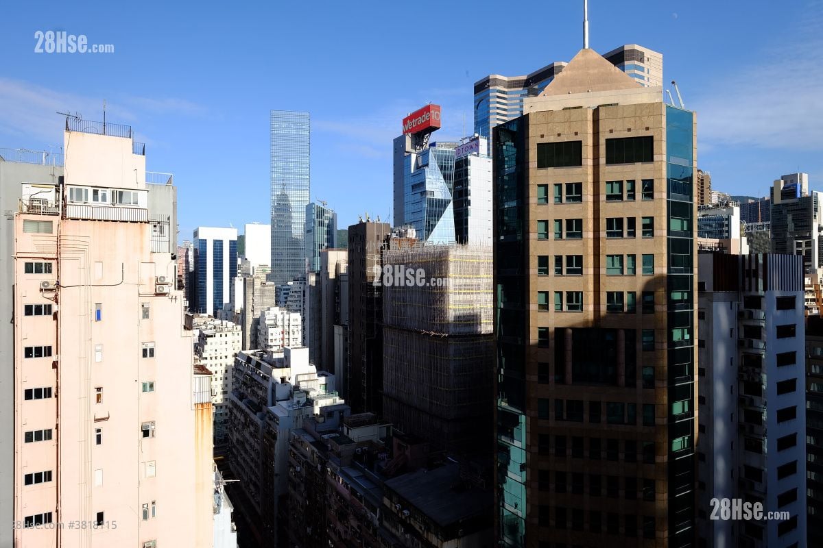 景观: 置家中心 租盘 2 房 , 1 浴室 435 平方尺